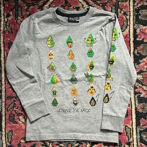 Stone Yr Face Volcom Stone L/S Size M
